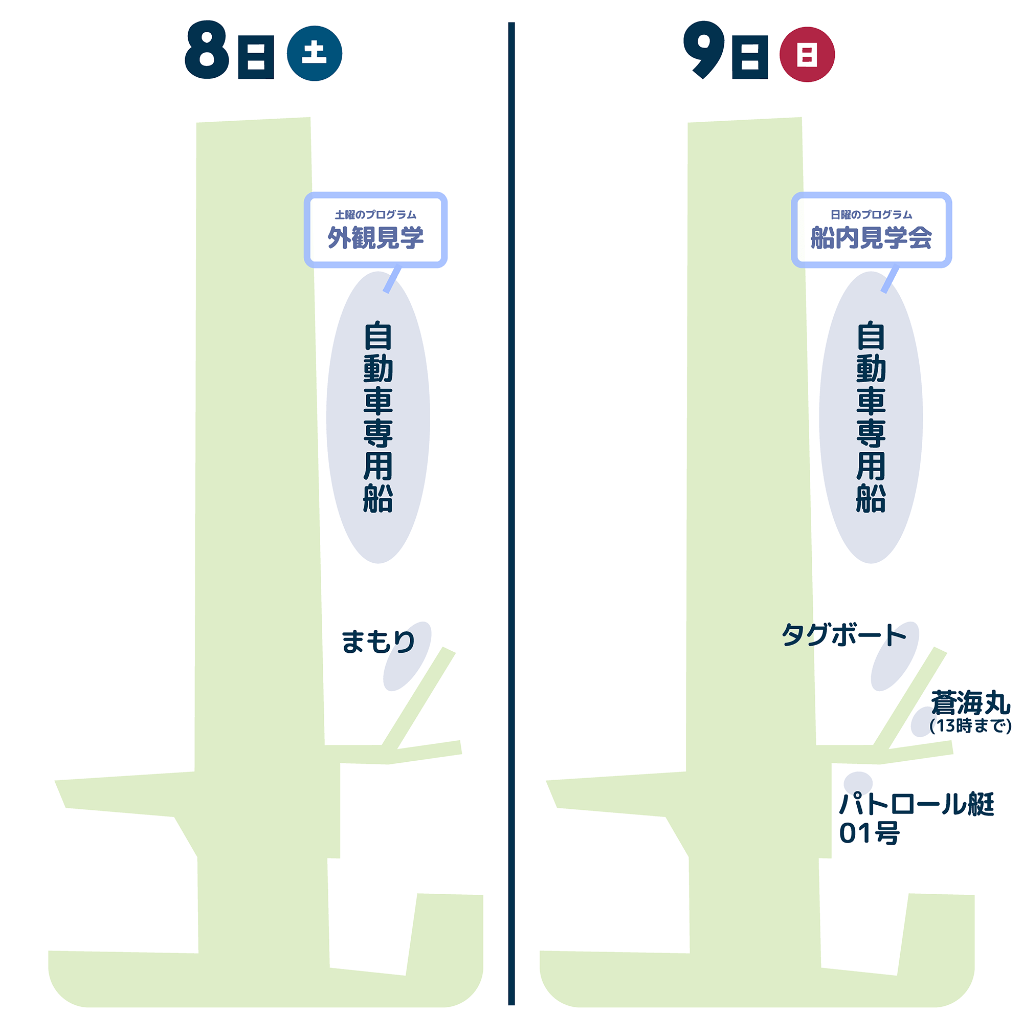 大さん橋ふ頭周辺
