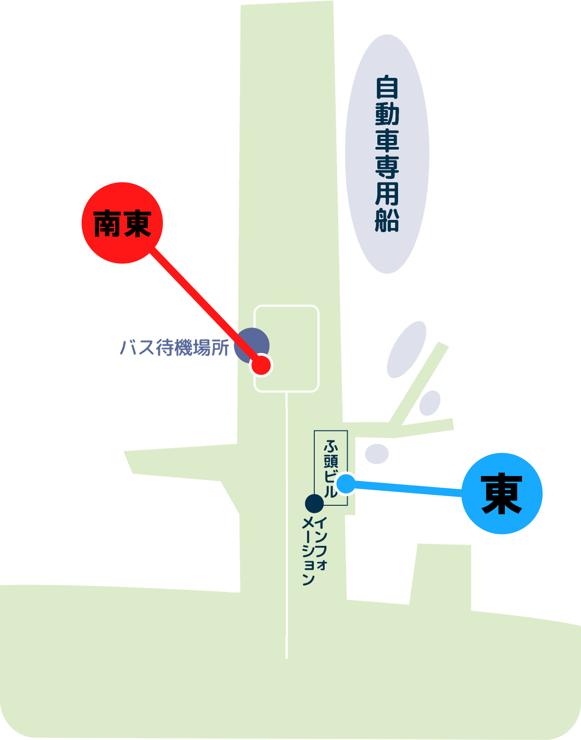 大さん橋ふ頭周辺